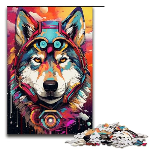 Puzzle 1000 Teile für Erwachsene Robot Husky von SplattersLots of Thick Coloured Cloud Jigsaw Wanddekoration Einzigartige Geburtstags 75 x 50 cm Puzzle 1000 Teile für Erwachsene Robot Husky von SplattersLots of Thick Coloured Cloud Jigsaw Wanddekoration Einzigartige Geburtstags 75 x 50 cm von QSYFNBZL