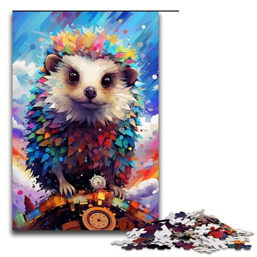 Puzzle 1000 Teile für Erwachsene Roboter Igel von SplattersLots Dickes buntes Puzzle Spiel zum Anfassen einzigartige Heimdekoration und Geschenke 75 x 50 cm Puzzle 1000 Teile für Erwachsene Roboter Igel von SplattersLots Dickes buntes Puzzle Spiel zum Anfassen einzigartige Heimdekoration und Geschenke 75 x 50 cm von QSYFNBZL
