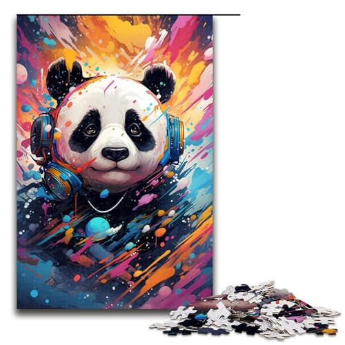 Puzzle 1000 Teile für Erwachsene Roboter Panda von SplattersLots Dickes farbiges Wolkenpuzzle praktisches Spiel einzigartige Heimdekoration und Geschenke 75 x 50 cm Puzzle 1000 Teile für Erwachsene Roboter Panda von SplattersLots Dickes farbiges Wolkenpuzzle praktisches Spiel einzigartige Heimdekoration und Geschenke 75 x 50 cm von QSYFNBZL