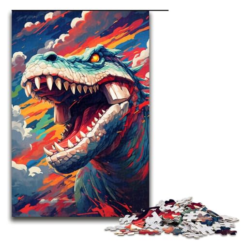 Puzzle 1000 Teile für Erwachsene Roboterkrokodile von SplattersLots Dicke farbige Puzzle Wanddekoration Einzigartige Geburtstags 75 x 50 cm Puzzle 1000 Teile für Erwachsene Roboterkrokodile von SplattersLots Dicke farbige Puzzle Wanddekoration Einzigartige Geburtstags 75 x 50 cm von QSYFNBZL