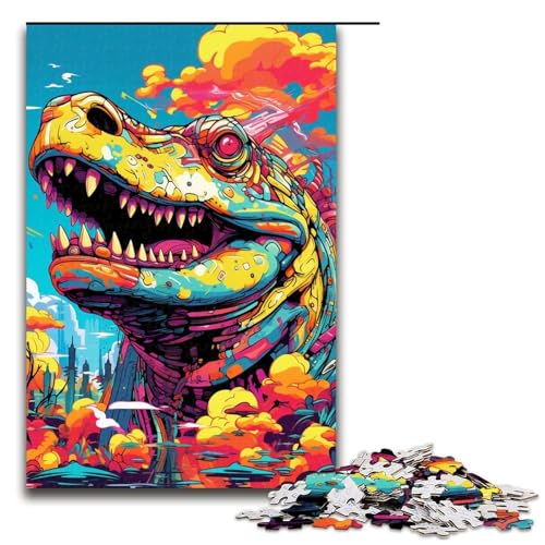 Puzzle 1000 Teile für Erwachsene Roboterkrokodile von SplattersLots Dicke farbige Puzzle Wanddekoration Einzigartige Geburtstags 75 x 50 cm Puzzle 1000 Teile für Erwachsene Roboterkrokodile von SplattersLots Dicke farbige Puzzle Wanddekoration Einzigartige Geburtstags 75 x 50 cm von QSYFNBZL
