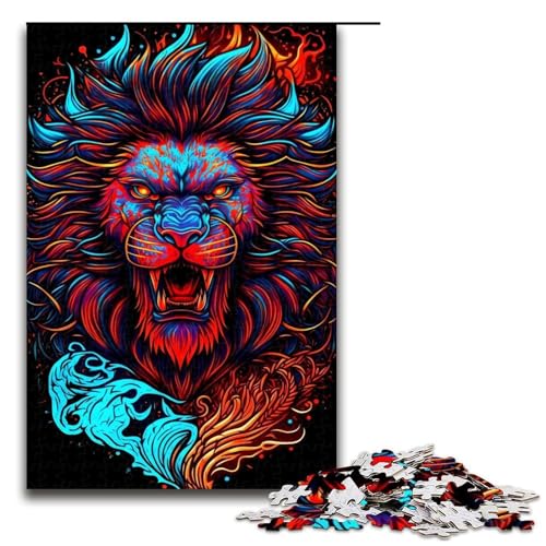 Puzzle 1000 Teile für Erwachsene Tierpuzzle praktisches Spiel einzigartige Heimdekoration und Geschenke 75 x 50 cm Puzzle 1000 Teile für Erwachsene Tierpuzzle praktisches Spiel einzigartige Heimdekoration und Geschenke 75 x 50 cm von QSYFNBZL