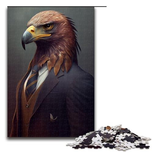 Puzzle für Erwachsene 1000 Teile Adleranzug Holzpuzzle Lernspielzeug Familienspiele 75 x 50 cm Puzzle für Erwachsene 1000 Teile Adleranzug Holzpuzzle Lernspielzeug Familienspiele 75 x 50 cm von QSYFNBZL