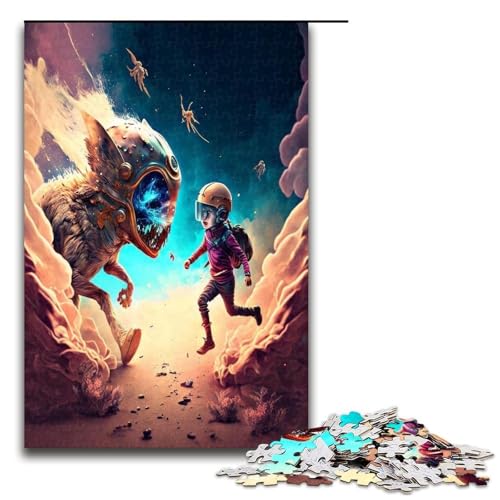 Puzzle für Erwachsene 1000 Teile Alien Monster DIY Puzzle Spielzeug tolle Geschenke zu Weihnachten für Teenager ab 14 Jahren 75 x 50 cm Puzzle für Erwachsene 1000 Teile Alien Monster DIY Puzzle Spielzeug tolle Geschenke zu Weihnachten für Teenager ab 14 Jahren 75 x 50 cm von QSYFNBZL