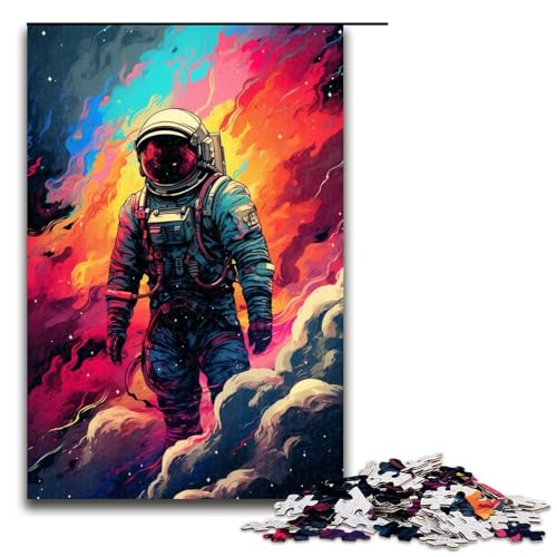 Puzzle für Erwachsene 1000 Teile Astronaut von Splatters. Viele Dicke Bunte Wolken. Spielzeug Denkspiel ganze Familie 75 x 50 cm Puzzle für Erwachsene 1000 Teile Astronaut von Splatters. Viele Dicke Bunte Wolken. Spielzeug Denkspiel ganze Familie 75 x 50 cm von QSYFNBZL