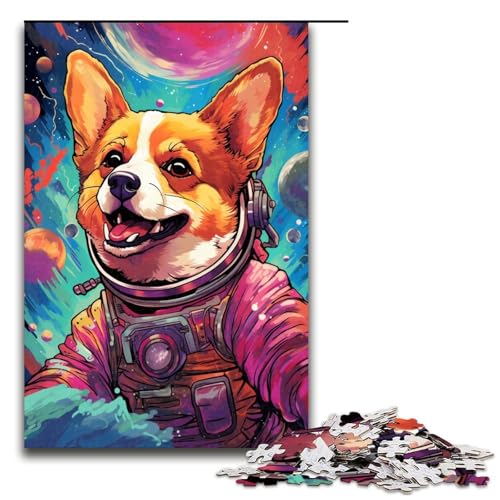 Puzzle für Erwachsene 1000 Teile Astronauten Corgi Baby jedes Teil ist einzigartig anspruchsvolles Familienspaßspiel 75 x 50 cm Puzzle für Erwachsene 1000 Teile Astronauten Corgi Baby jedes Teil ist einzigartig anspruchsvolles Familienspaßspiel 75 x 50 cm von QSYFNBZL