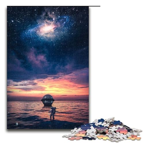 Puzzle für Erwachsene 1000 Teile Astronauten Puzzle Lernspiele für Zuhause DIY Spielzeug tolles Geschenk für Spiele 75 x 50 cm Puzzle für Erwachsene 1000 Teile Astronauten Puzzle Lernspiele für Zuhause DIY Spielzeug tolles Geschenk für Spiele 75 x 50 cm von QSYFNBZL