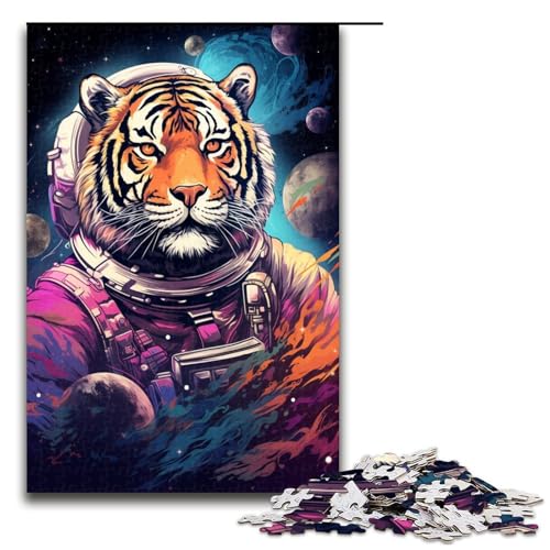 Puzzle für Erwachsene 1000 Teile Astronautentiger von SplattersLots Dickes farbiges Puzzle für Lernspiele Herausforderungsspielzeug einzigartige Heimdekoration und Geschenke 75 x 50 cm Puzzle für Erwachsene 1000 Teile Astronautentiger von SplattersLots Dickes farbiges Puzzle für Lernspiele Herausforderungsspielzeug einzigartige Heimdekoration und Geschenke 75 x 50 cm von QSYFNBZL