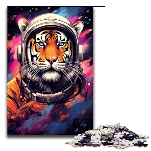 Puzzle für Erwachsene 1000 Teile Astronautentiger von SplattersLots Dickes farbiges Puzzle für Lernspiele Herausforderungsspielzeug einzigartige Heimdekoration und Geschenke 75 x 50 cm Puzzle für Erwachsene 1000 Teile Astronautentiger von SplattersLots Dickes farbiges Puzzle für Lernspiele Herausforderungsspielzeug einzigartige Heimdekoration und Geschenke 75 x 50 cm von QSYFNBZL