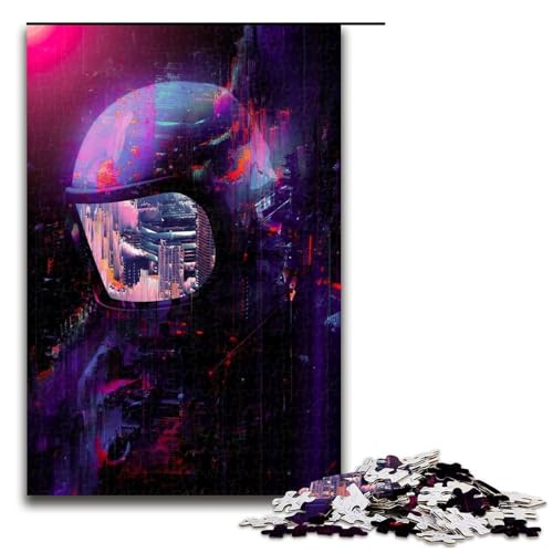 Puzzle für Erwachsene 1000 Teile Auflösungspuzzle Spiele Spielzeug Geschenk geeignet für die Schreibtischdekoration 75 x 50 cm von QSYFNBZL