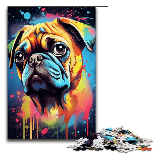 Puzzle für Erwachsene 1000 Teile Baby Mops ist von Spritzern umgeben viele Bunte Spielzeuge Denkspiel ganze Familie 75 x 50 cm Puzzle für Erwachsene 1000 Teile Baby Mops ist von Spritzern umgeben viele Bunte Spielzeuge Denkspiel ganze Familie 75 x 50 cm von QSYFNBZL