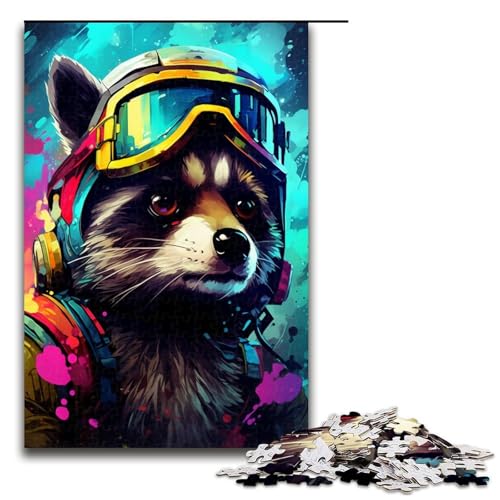 Puzzle für Erwachsene 1000 Teile Baby Roboter Waschbär von SplattersLots Dickes farbiges Puzzle für Erwachsene Holzspiele für die ganze Familie Weihnachts und Geburtstagsgeschenke 75 x 50 cm Puzzle für Erwachsene 1000 Teile Baby Roboter Waschbär von SplattersLots Dickes farbiges Puzzle für Erwachsene Holzspiele für die ganze Familie Weihnachts und Geburtstagsgeschenke 75 x 50 cm von QSYFNBZL