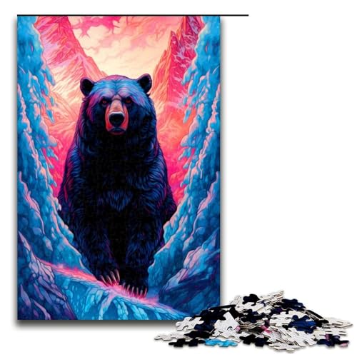 Puzzle für Erwachsene 1000 Teile Bär. Puzzle Lernspiele für Zuhause DIY Spielzeug tolles Geschenk für Spiele 75 x 50 cm Puzzle für Erwachsene 1000 Teile Bär. Puzzle Lernspiele für Zuhause DIY Spielzeug tolles Geschenk für Spiele 75 x 50 cm von QSYFNBZL