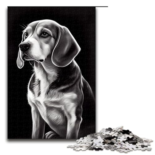 Puzzle für Erwachsene 1000 Teile Beagle Spielzeug Denkspiel ganze Familie 75 x 50 cm Puzzle für Erwachsene 1000 Teile Beagle Spielzeug Denkspiel ganze Familie 75 x 50 cm von QSYFNBZL