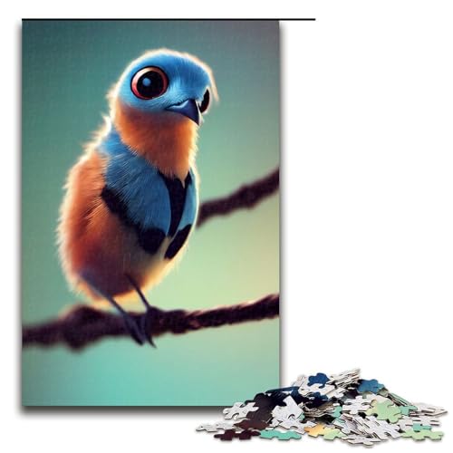 Puzzle für Erwachsene 1000 Teile Bezauberndes Vogelspielzeug intellektuelles Spiel ganze Familie 75 x 50 cm Puzzle für Erwachsene 1000 Teile Bezauberndes Vogelspielzeug intellektuelles Spiel ganze Familie 75 x 50 cm von QSYFNBZL
