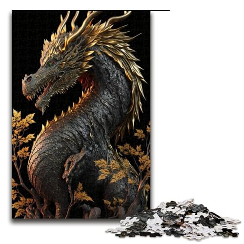 Puzzle für Erwachsene 1000 Teile Brave Dragon Puzzle Lernspiele für Zuhause DIY Spielzeug tolles Geschenk für Spiele 75 x 50 cm Puzzle für Erwachsene 1000 Teile Brave Dragon Puzzle Lernspiele für Zuhause DIY Spielzeug tolles Geschenk für Spiele 75 x 50 cm von QSYFNBZL