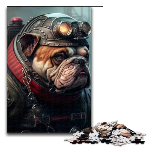 Puzzle für Erwachsene 1000 Teile Bulldoggen Puzzle Geburtstagsgeschenk für Teenager ab 14 Jahren 75 x 50 cm Puzzle für Erwachsene 1000 Teile Bulldoggen Puzzle Geburtstagsgeschenk für Teenager ab 14 Jahren 75 x 50 cm von QSYFNBZL