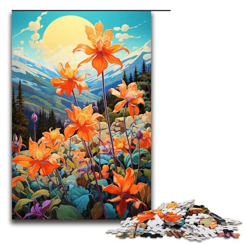 Puzzle für Erwachsene 1000 Teile Bunte Bezaubernde Blumen unmögliches Puzzle Familienspiel Stressabbau schwierige Herausforderung 75 x 50 cm Puzzle für Erwachsene 1000 Teile Bunte Bezaubernde Blumen unmögliches Puzzle Familienspiel Stressabbau schwierige Herausforderung 75 x 50 cm von QSYFNBZL