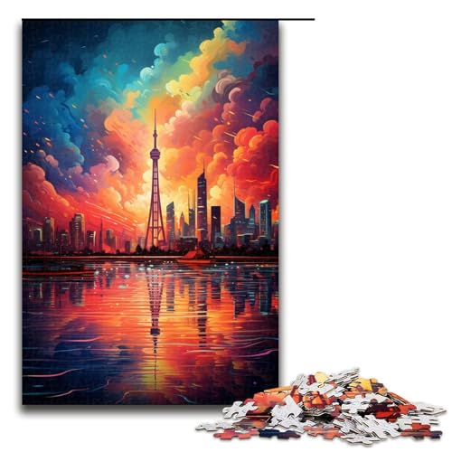 Puzzle für Erwachsene 1000 Teile Bunte Psychedelia in Rotterdam Puzzle für Erwachsene Holzspiele für die ganze Familie Weihnachtsund Geburtstagsgeschenke 75 x 50 cm Puzzle für Erwachsene 1000 Teile Bunte Psychedelia in Rotterdam Puzzle für Erwachsene Holzspiele für die ganze Familie Weihnachtsund Geburtstagsgeschenke 75 x 50 cm von QSYFNBZL