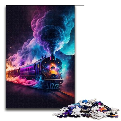 Puzzle für Erwachsene 1000 Teile Bunte Träume Spielzeug Denkspiel ganze Familie 75 x 50 cm von QSYFNBZL