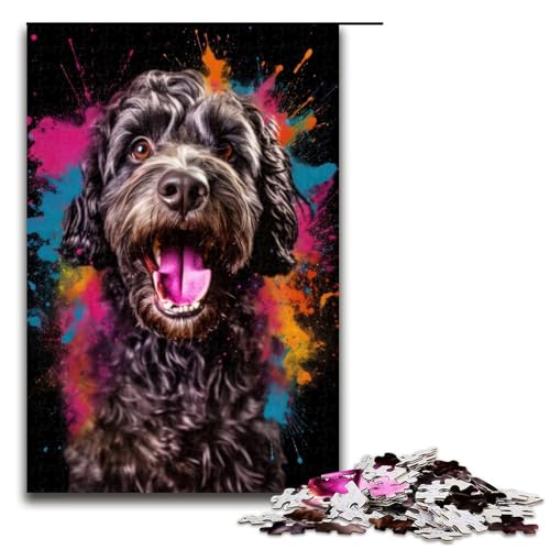 Puzzle für Erwachsene 1000 Teile Cockapoo Puzzle Lernspiele für Zuhause DIY Spielzeug tolles Geschenk für Spiele 75 x 50 cm Puzzle für Erwachsene 1000 Teile Cockapoo Puzzle Lernspiele für Zuhause DIY Spielzeug tolles Geschenk für Spiele 75 x 50 cm von QSYFNBZL