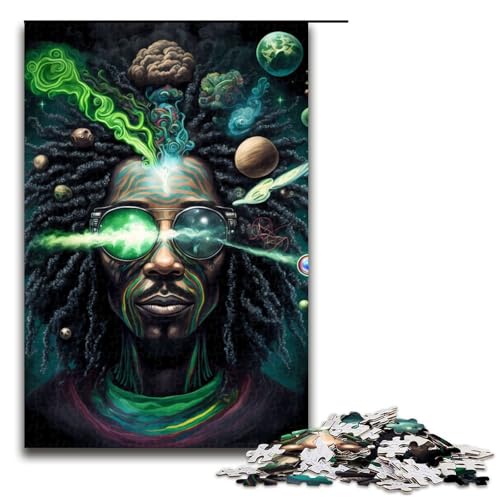 Puzzle für Erwachsene 1000 Teile Cosmic Rastafari Toy Denkspiel ganze Familie 75 x 50 cm Puzzle für Erwachsene 1000 Teile Cosmic Rastafari Toy Denkspiel ganze Familie 75 x 50 cm von QSYFNBZL