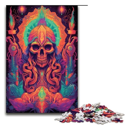 Puzzle für Erwachsene 1000 Teile Das alte Totenkopfspielzeug Denkspiel eignet ganze Familie 75 x 50 cm Puzzle für Erwachsene 1000 Teile Das alte Totenkopfspielzeug Denkspiel eignet ganze Familie 75 x 50 cm von QSYFNBZL