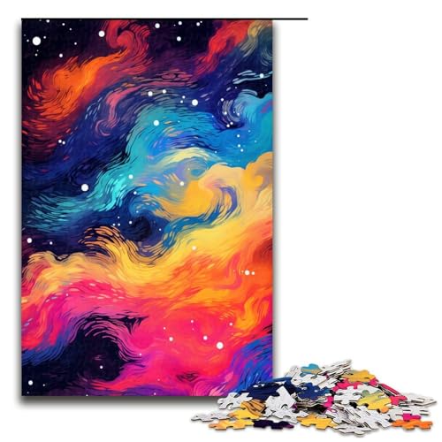 Puzzle für Erwachsene 1000 Teile Der Himmel bei Nacht ist umgeben Geburtstagsgeschenk für Teenager ab 14 Jahren 1000 Teile Puzzle für Erwachsene 1000 Teile Der Himmel bei Nacht ist umgeben Geburtstagsgeschenk für Teenager ab 14 Jahren 1000 Teile von QSYFNBZL