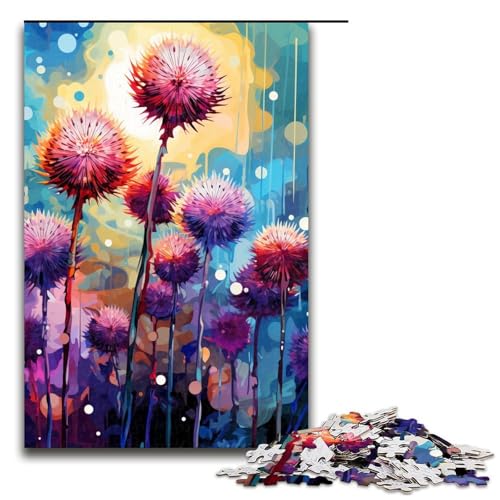 Puzzle für Erwachsene 1000 Teile Die farbenfrohe Psychedelia der Klette Lernspiele für Zuhause DIY Spielzeug tolles Geschenk für Spiele 75 x 50 cm Puzzle für Erwachsene 1000 Teile Die farbenfrohe Psychedelia der Klette Lernspiele für Zuhause DIY Spielzeug tolles Geschenk für Spiele 75 x 50 cm von QSYFNBZL