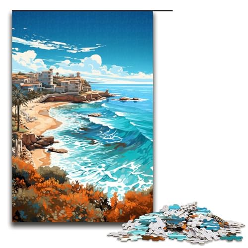 Puzzle für Erwachsene 1000 Teile Die farbenfrohe Psychedelia von Muro Beach unmögliches Puzzle Familienspiel zum Stressabbau schwierige Herausforderung 75 x 50 cm Puzzle für Erwachsene 1000 Teile Die farbenfrohe Psychedelia von Muro Beach unmögliches Puzzle Familienspiel zum Stressabbau schwierige Herausforderung 75 x 50 cm von QSYFNBZL
