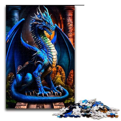 Puzzle für Erwachsene 1000 Teile Drago Puzzle Geburtstagsgeschenk für Teenager ab 14 Jahren 75 x 50 cm Puzzle für Erwachsene 1000 Teile Drago Puzzle Geburtstagsgeschenk für Teenager ab 14 Jahren 75 x 50 cm von QSYFNBZL
