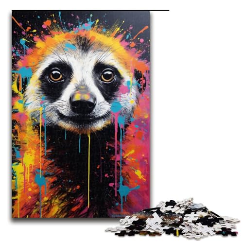 Puzzle für Erwachsene 1000 Teile Erdmännchen buntes Puzzle für Erwachsene Holz Familienspiele Weihnachts und Geburtstagsgeschenke 75 x 50 cm Puzzle für Erwachsene 1000 Teile Erdmännchen buntes Puzzle für Erwachsene Holz Familienspiele Weihnachts und Geburtstagsgeschenke 75 x 50 cm von QSYFNBZL