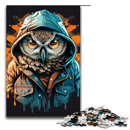 Puzzle für Erwachsene 1000 Teile Eulen Puzzle Lernspiele für Zuhause DIY Spielzeug tolles Geschenk für Spiele 75 x 50 cm Puzzle für Erwachsene 1000 Teile Eulen Puzzle Lernspiele für Zuhause DIY Spielzeug tolles Geschenk für Spiele 75 x 50 cm von QSYFNBZL