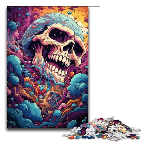 Puzzle für Erwachsene 1000 Teile Fantasie buntes Monster Holzpuzzle Lernspielzeug Familienspiele 75 x 50 cm Puzzle für Erwachsene 1000 Teile Fantasie buntes Monster Holzpuzzle Lernspielzeug Familienspiele 75 x 50 cm von QSYFNBZL