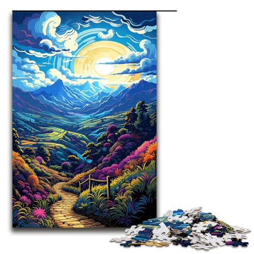 Puzzle für Erwachsene 1000 Teile Fantasie farbenfrohes schönes Landschaftspuzzle Lernspiele für Zuhause DIY Spielzeug tolles Geschenk für Spiele 75 x 50 cm Puzzle für Erwachsene 1000 Teile Fantasie farbenfrohes schönes Landschaftspuzzle Lernspiele für Zuhause DIY Spielzeug tolles Geschenk für Spiele 75 x 50 cm von QSYFNBZL