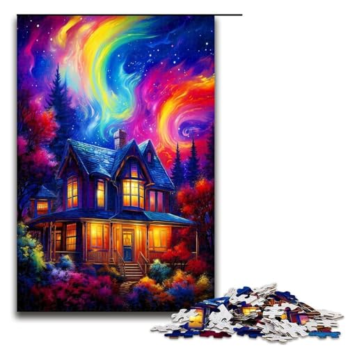 Puzzle für Erwachsene 1000 Teile Fantasiehaus Puzzle Geburtstagsgeschenk für Teenager ab 14 Jahren 1000 Teile Puzzle für Erwachsene 1000 Teile Fantasiehaus Puzzle Geburtstagsgeschenk für Teenager ab 14 Jahren 1000 Teile von QSYFNBZL