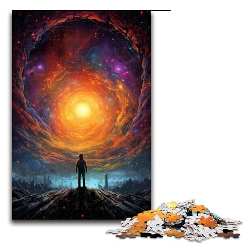 Puzzle für Erwachsene 1000 Teile Fantasielandschaft Kunstwerk Geburtstagsgeschenk Wandkunst 75 x 50 cm Puzzle für Erwachsene 1000 Teile Fantasielandschaft Kunstwerk Geburtstagsgeschenk Wandkunst 75 x 50 cm von QSYFNBZL
