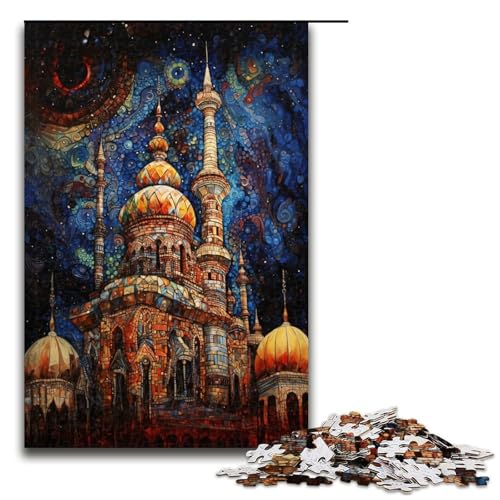 Puzzle für Erwachsene 1000 Teile Fantastische Kunstlandschaft Puzzle Lernspiele für Zuhause DIY Spielzeug tolles Geschenk für Spiele 1000 Teile von QSYFNBZL