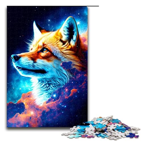 Puzzle für Erwachsene 1000 Teile Fantasy Fuchs unmögliches Puzzle Familienspiel Stressabbau schwierige Herausforderung 75 x 50 cm Puzzle für Erwachsene 1000 Teile Fantasy Fuchs unmögliches Puzzle Familienspiel Stressabbau schwierige Herausforderung 75 x 50 cm von QSYFNBZL