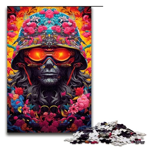 Puzzle für Erwachsene 1000 Teile Fantasy Puzzle mit japanischem Krieger Spiele Spielzeug Geschenk geeignet als Schreibtischdekoration 75 x 50 cm Puzzle für Erwachsene 1000 Teile Fantasy Puzzle mit japanischem Krieger Spiele Spielzeug Geschenk geeignet als Schreibtischdekoration 75 x 50 cm von QSYFNBZL