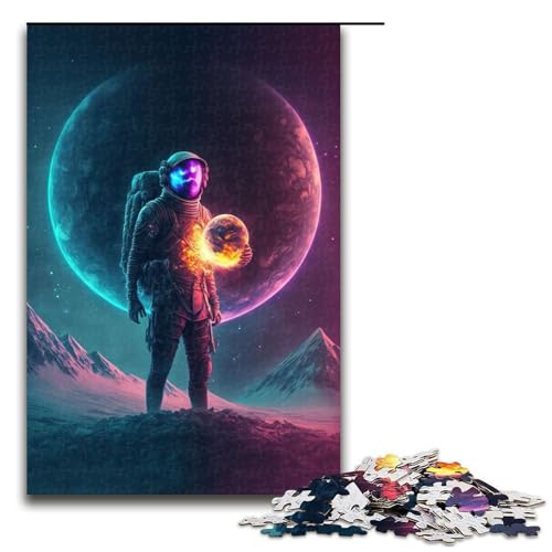 Puzzle für Erwachsene 1000 Teile Farben des Weltraumplaneten Geburtstagsgeschenk für Teenager ab 14 Jahren 75 x 50 cm Puzzle für Erwachsene 1000 Teile Farben des Weltraumplaneten Geburtstagsgeschenk für Teenager ab 14 Jahren 75 x 50 cm von QSYFNBZL