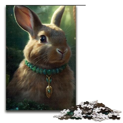 Puzzle für Erwachsene 1000 Teile Flauschiges Häschen Puzzle Lernspiele für Zuhause DIY Spielzeug tolles Geschenk für Spiele 75 x 50 cm Puzzle für Erwachsene 1000 Teile Flauschiges Häschen Puzzle Lernspiele für Zuhause DIY Spielzeug tolles Geschenk für Spiele 75 x 50 cm von QSYFNBZL