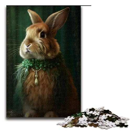Puzzle für Erwachsene 1000 Teile Flauschiges Häschen Puzzle für Erwachsene Holzspiele für die ganze Familie Weihnachts und Geburtstagsgeschenke 75 x 50 cm Puzzle für Erwachsene 1000 Teile Flauschiges Häschen Puzzle für Erwachsene Holzspiele für die ganze Familie Weihnachts und Geburtstagsgeschenke 75 x 50 cm von QSYFNBZL