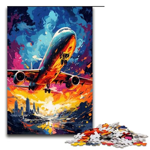 Puzzle für Erwachsene 1000 Teile Flugzeuge sind von Spritzern umgeben viele Bunte Farbpuzzles für Erwachsene Holzspiele für die ganze Familie Weihnachts und Geburtstagsgeschenke 75 x 50 cm Puzzle für Erwachsene 1000 Teile Flugzeuge sind von Spritzern umgeben viele Bunte Farbpuzzles für Erwachsene Holzspiele für die ganze Familie Weihnachts und Geburtstagsgeschenke 75 x 50 cm von QSYFNBZL