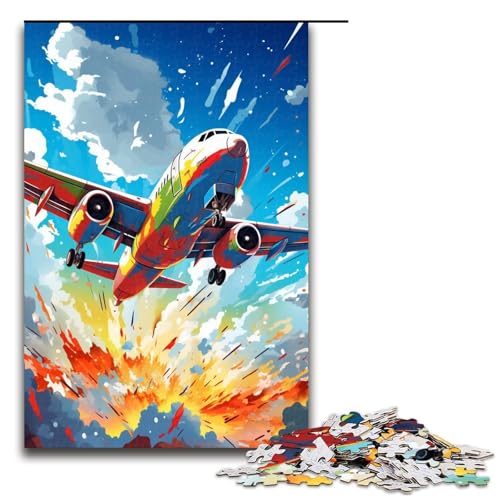 Puzzle für Erwachsene 1000 Teile Flugzeuge sind von Spritzern umgeben viele Bunte Farbpuzzles für Erwachsene Holzspiele für die ganze Familie Weihnachts und Geburtstagsgeschenke 75 x 50 cm Puzzle für Erwachsene 1000 Teile Flugzeuge sind von Spritzern umgeben viele Bunte Farbpuzzles für Erwachsene Holzspiele für die ganze Familie Weihnachts und Geburtstagsgeschenke 75 x 50 cm von QSYFNBZL