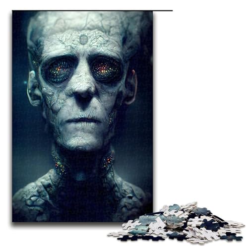 Puzzle für Erwachsene 1000 Teile Galaxy Alien Toy Denkspiel ganze Familie 75 x 50 cm Puzzle für Erwachsene 1000 Teile Galaxy Alien Toy Denkspiel ganze Familie 75 x 50 cm von QSYFNBZL