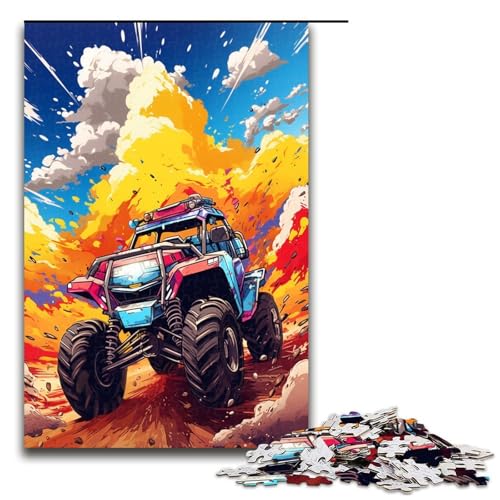 Puzzle für Erwachsene 1000 Teile Go Kart umgebenes Puzzle Geburtstagsgeschenk für Teenager ab 14 Jahren 75 x 50 cm Puzzle für Erwachsene 1000 Teile Go Kart umgebenes Puzzle Geburtstagsgeschenk für Teenager ab 14 Jahren 75 x 50 cm von QSYFNBZL