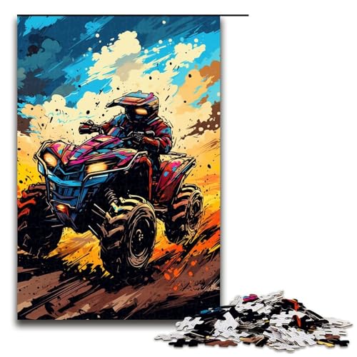 Puzzle für Erwachsene 1000 Teile Go Kart umgebenes Puzzle Geburtstagsgeschenk für Teenager ab 14 Jahren 75 x 50 cm Puzzle für Erwachsene 1000 Teile Go Kart umgebenes Puzzle Geburtstagsgeschenk für Teenager ab 14 Jahren 75 x 50 cm von QSYFNBZL