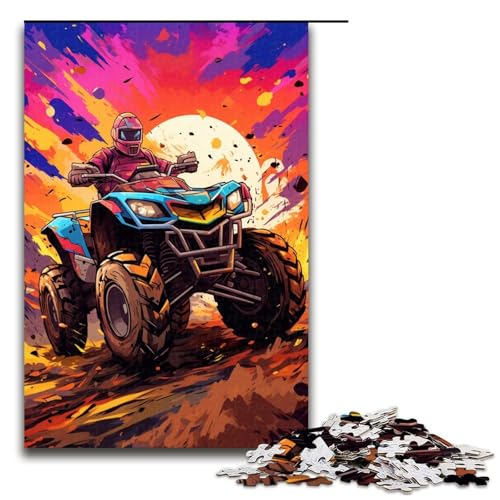 Puzzle für Erwachsene 1000 Teile Go Kart umgebenes Puzzle für Lernspiele Herausforderungsspielzeug einzigartige Heimdekoration und Geschenke 75 x 50 cm Puzzle für Erwachsene 1000 Teile Go Kart umgebenes Puzzle für Lernspiele Herausforderungsspielzeug einzigartige Heimdekoration und Geschenke 75 x 50 cm von QSYFNBZL