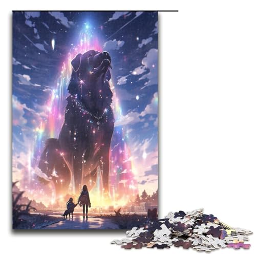 Puzzle für Erwachsene 1000 Teile Heimdekoration Puzzle Spielzeug Geschenk für die ganze Familie 75 x 50 cm von QSYFNBZL